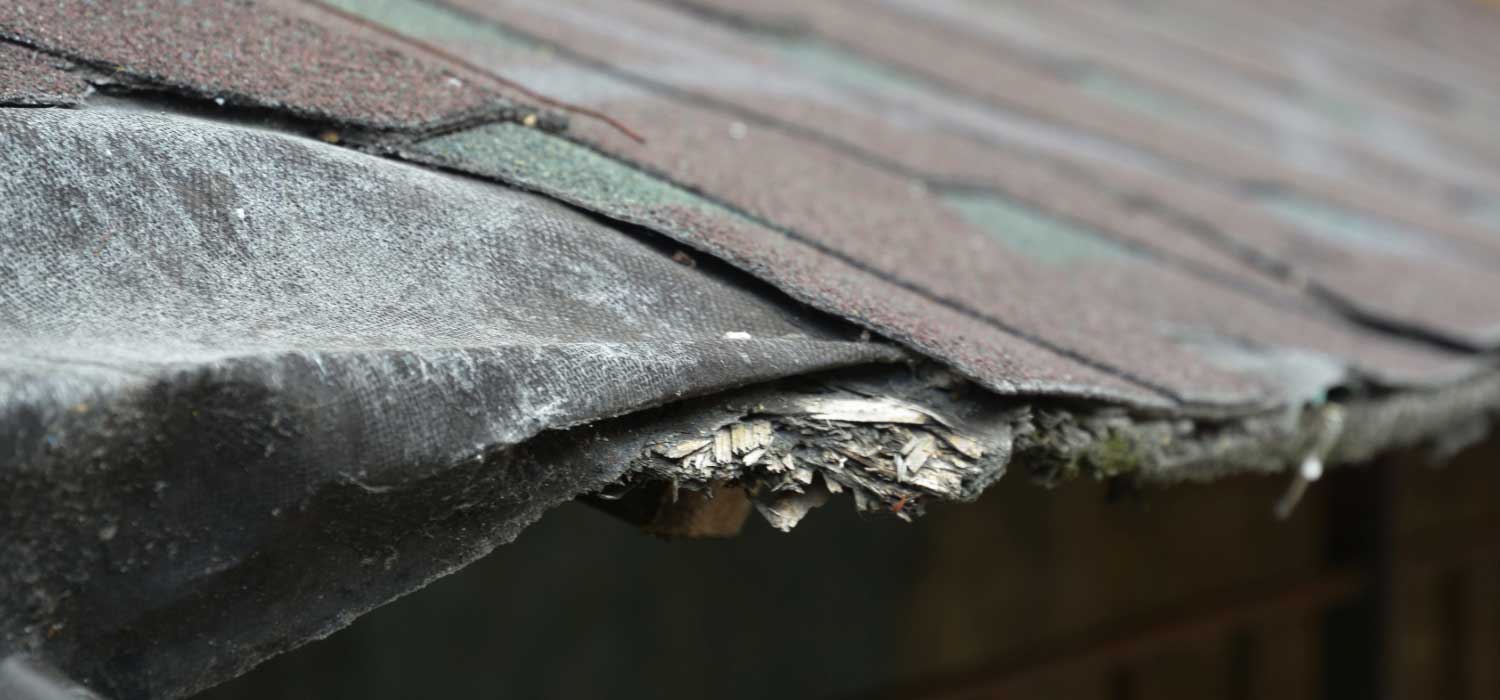 Bad roof installation