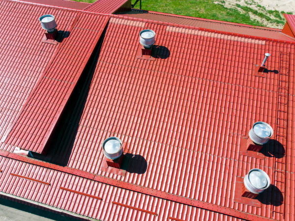 Our Work APRS - Commercial metal roof